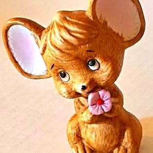 Vintage ceramic mouse
